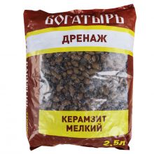 Дренаж БОГАТЫРЬ 2,5литра мелкий