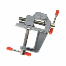 Тиски металлические настольные, малые