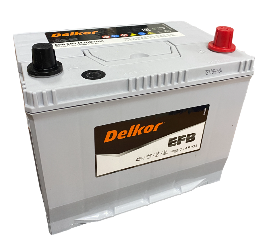 АКБ Delkor EFB 130D26L 80Ач 720A(CCA) .