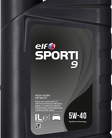 ELF SPORTI 9 5W-40, 1л