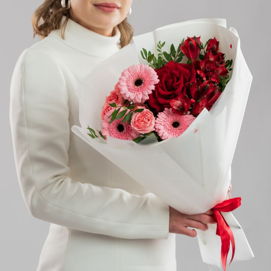 Букет "Пару слов о любви"