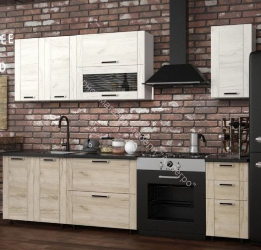 Кухонный гарнитур Диана 4 У Лофт 2000 №1 (Фант)