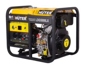 Дизельный генератор Huter LDG 5000LX