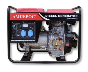 Дизельный генератор Амперос LDG5000CLE