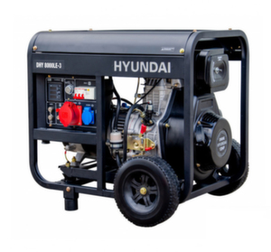 Дизельный генератор Hyundai DHY 8000LE-3