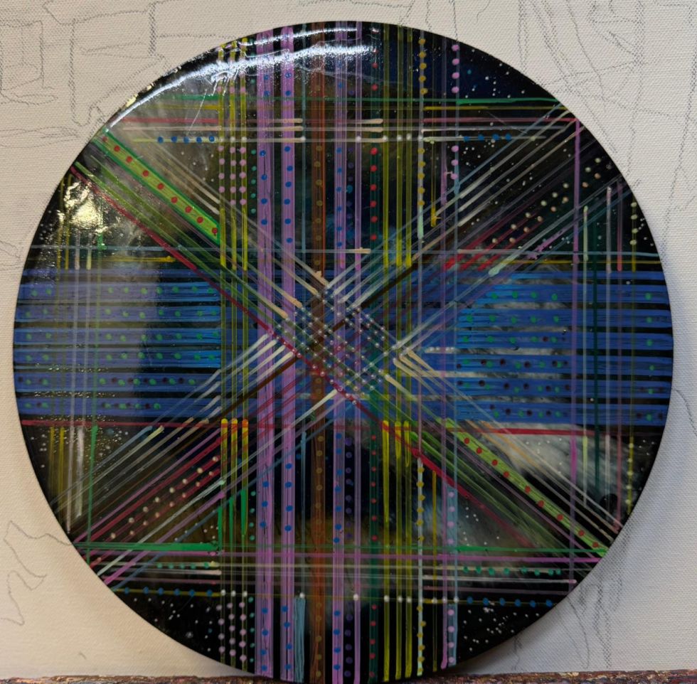 интерьерная энергокартина "Сакральная геометрия"