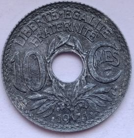 10 сантимов Франция 1941