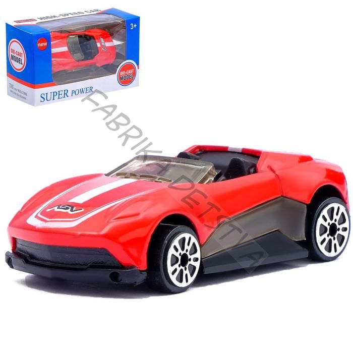 Машина металлическая «Спорт», масштаб 1:64, МИКС