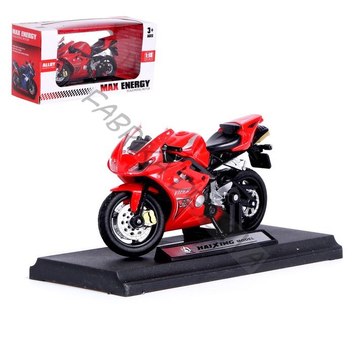 Мотоцикл металлический «Супер байк», масштаб 1:16, МИКС