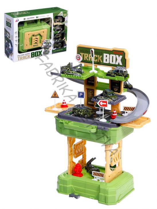 Парковка для машин «Военный штаб», в чемодане