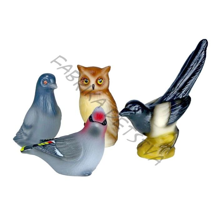 Фигурки «Изучаем птиц. Коллекция 4», набор 4 шт.