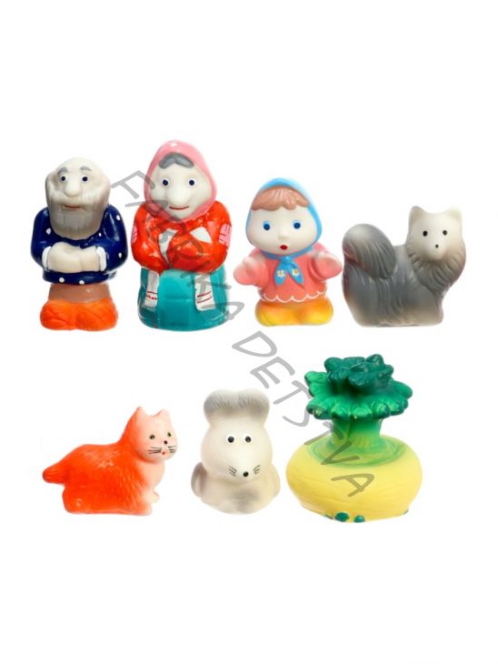 Набор резиновых игрушек «Репка»