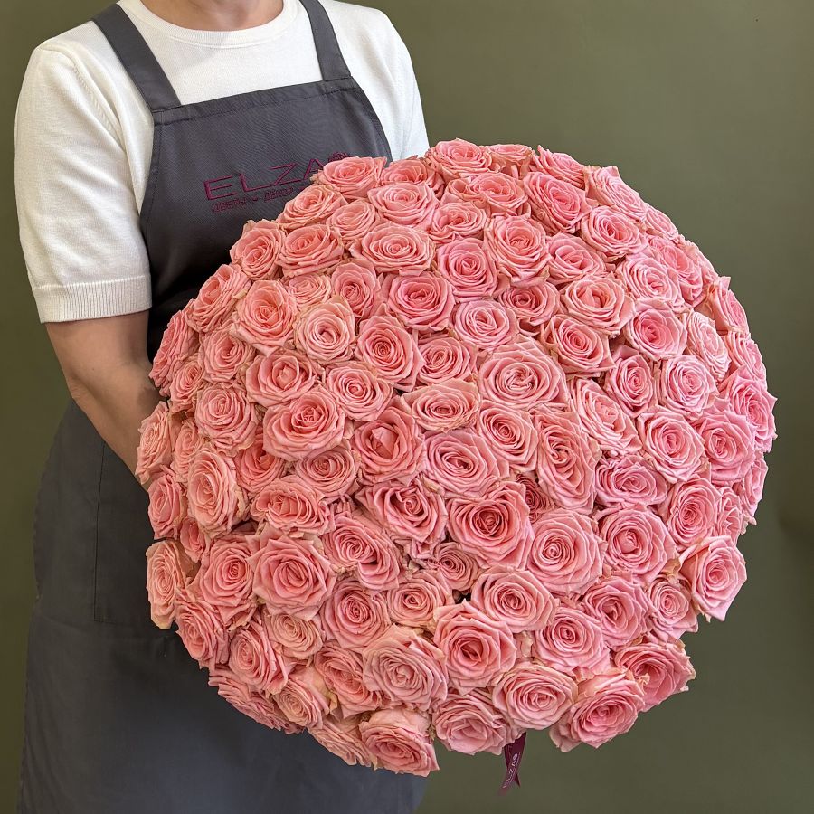 Розы розовые 60см (от 15шт.)