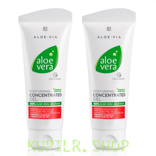 Увлажняющий гель-концентрат с ферментированным гелем Алоэ Вера - 2 шт.