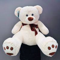 Медведь 110см, плюшевый латте