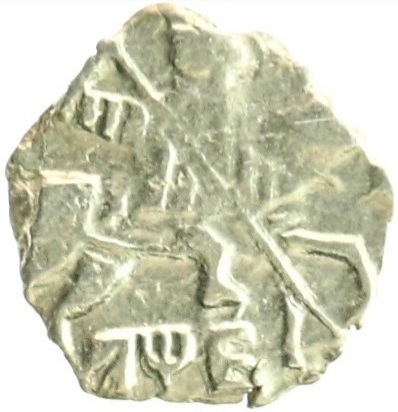 1 копейка 1705 Петр I Редкий тип UNC Серебро