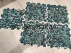 SEA ROCK. Плитка мозаика зеленая камешки стекло Glass 305*305*6 (ORRO Mosaic)