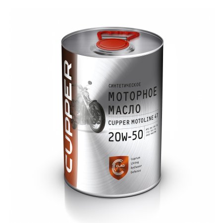 CUPPER Motoline 4T 20W-50, 4л