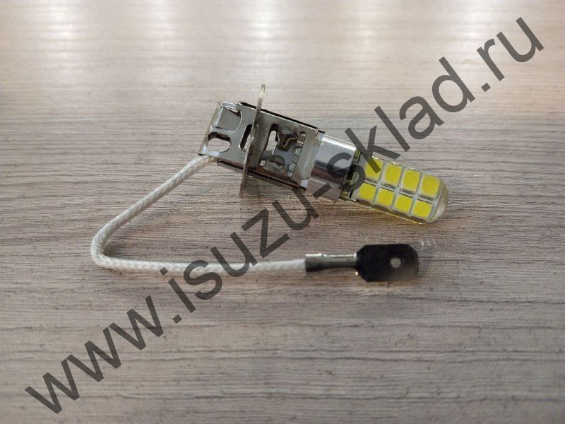 Лампа птф h3 24v nqr71/75/90/npr75/nmr85/nlr85/fsr90/fvr34/cyz51/52/hd65/72/78 светодиодная (Россия)
