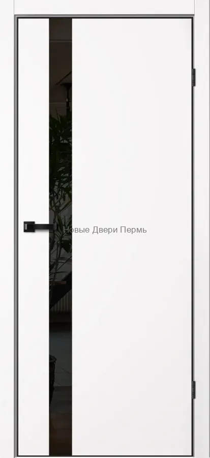 Межкомнатная дверь TR-6 TRINITY с остеклением лакобель