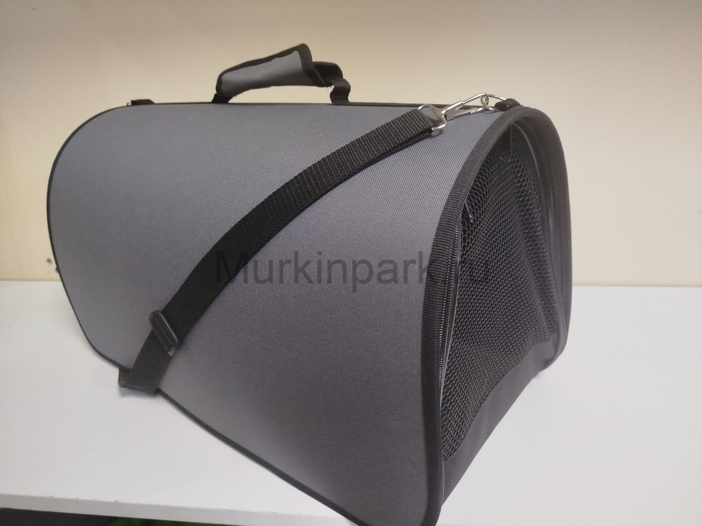 Сумка переноска Каркасная серая