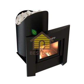 Дровяная банная печь Grill'D Aurora 180 Window
