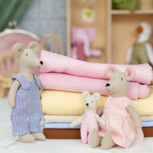 Набор Комбо Майли (семейка мышат, одежда и аксессуары)