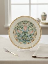 Тарелка обеденная, фарфор, 27 см, круглая, Flowers, Fioretta, TDP580
