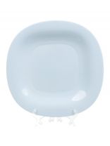 Тарелка обеденная, стеклокерамика, 27 см, квадратная, Carine Paradise Blue, Luminarc, V5835