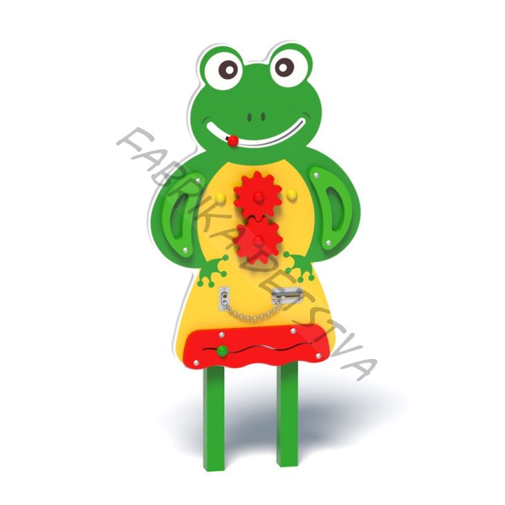 Бизиборд "Лягушка" тип 1