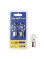 Лампа автомобильная Goodyear, P21/5W, GY012216, 12V 21/5W BAY15d, 2 шт