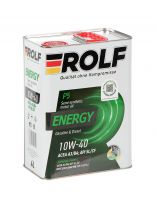 Масло моторное полусинтетическое, 10W40, Rolf, Energy, 4 л, 322227