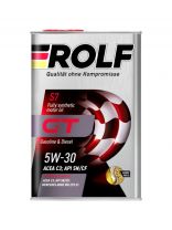 Масло моторное синтетическое, 5W30, Rolf, жестяная банка, 1 л, 322446