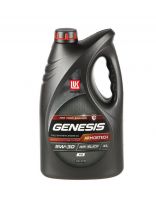 Масло моторное полусинтетическое, 5W30, Лукойл, Genesis Armortech FD, оранжевое, 4 л, 3149878