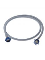Шланг для стиральной машины заливной, 3/4"х1.5 м, г-г, индивидуальная упаковка, AquaLine