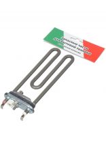 Тэн для стиральной машины, 1.9 кВт, R12, 185 мм, M120 мм, с термодатчиком, индивидуальная упаковка, М3406111