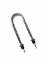 Тэн для воды, металл, 1 кВт, D13 мм, R30 мм, 190 мм, 01.102