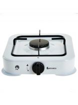 Плита газовая настольная, 1 конфорка, белая, Василиса, ВА-6501