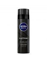 Гель для бритья, Nivea, Ultra, черный гель, 200 мл, 81789