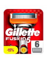 Сменные кассеты для бритв Gillette, Fusion Power, для мужчин, 6 шт