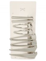 Набор заколок 8х1.5х17.5 см, 8 шт, металл, в ассортименте, A110092