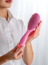 Расческа для волос, изогнутая для мокрых, 80х270х45 мм, Studio style, Релакс, 45775-4335