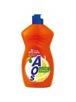 Средство для мытья посуды AOS, Лимон, 450 мл