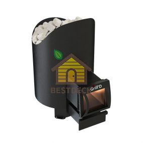 Дровяная банная печь Grill'D Aurora 180 Long