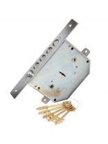 Замок врезной КЛАСС - GSSM-012, 2265, без ручки, сувальдный, левый, хром