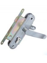 Замок врезной Зенит, ЗВ4-3.05, 00-00000526, ручка в комплекте, цилиндровый, бриллиант