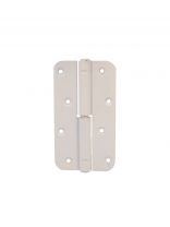 Петля для деревянных дверей, БелТИЗ, 110х67 мм, левая, ПН-110 L, белая