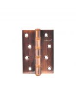 Петля врезная для деревянных дверей, Apecs, 100х70х3 мм, B4-Steel-AC, 13727, универсальный, с 4 подшипниками, медь