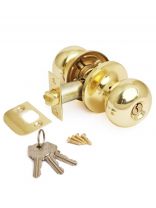 Защелка Avers, 6082-01-G, ключ/фиксатор, золото, сталь