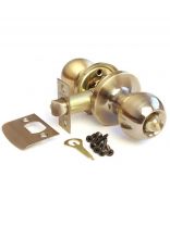 Защелка Apecs, 6072-03-AB, с фиксатором, бронза, латунь